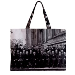 1927 Solvay Conference On Quantum Mechanics Zipper Mini Tote Bag by thearts