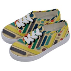 Background Vintage Desktop Color Kids  Classic Low Top Sneakers