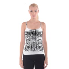 Forest Patrol Tribal Abstract Spaghetti Strap Top