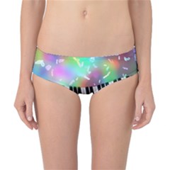 Piano Keys Music Colorful 3d Classic Bikini Bottoms