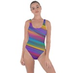 Colorful Background Bring Sexy Back Swimsuit