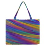 Colorful Background Zipper Medium Tote Bag