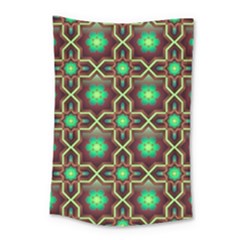 Pattern Background Bright Brown Small Tapestry