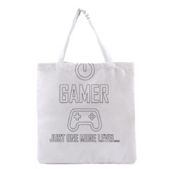 Gamer Grocery Tote Bag by Valentinaart