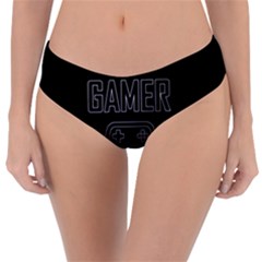 Gamer Reversible Classic Bikini Bottoms by Valentinaart
