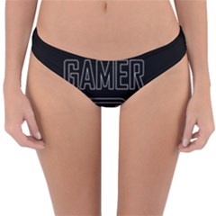 Gamer Reversible Hipster Bikini Bottoms by Valentinaart