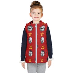 Communist Leaders Kid s Puffer Vest by Valentinaart