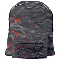 Rock Volcanic Hot Lava Burn Boil Giant Full Print Backpack