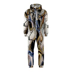 Time Abstract Dali Symbol Warp Hooded Jumpsuit (kids) by Nexatart