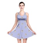 Monster Rats Hand Draw Illustration Pattern Reversible Skater Dress