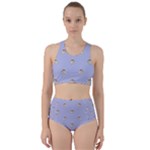 Monster Rats Hand Draw Illustration Pattern Racer Back Bikini Set