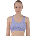 Monster Rats Hand Draw Illustration Pattern Back Weave Sports Bra