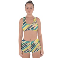 Background Vintage Desktop Color Racerback Boyleg Bikini Set by Nexatart