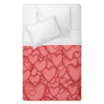 Background Hearts Love Duvet Cover (Single Size)