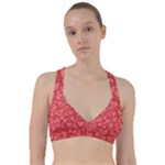 Background Hearts Love Sweetheart Sports Bra