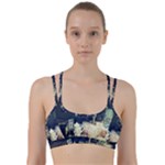 Abandonded Dollhouse Line Them Up Sports Bra