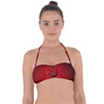 Wonderful Hearts, Kisses Halter Bandeau Bikini Top