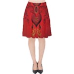 Wonderful Hearts, Kisses Velvet High Waist Skirt