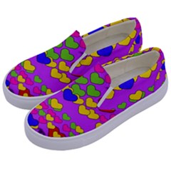 I Love This Lovely Hearty One Kids  Canvas Slip Ons by pepitasart