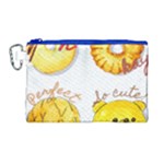 Cute Bread Canvas Cosmetic Bag (Large)