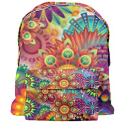 Colorful Abstract Background Colorful Giant Full Print Backpack