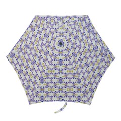 Decorative Ornate Pattern Mini Folding Umbrellas by dflcprints