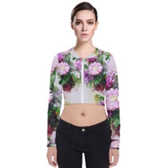 Flowers Roses Bouquet Art Nature Bomber Jacket