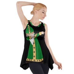  St  Patrick  Dabbing Side Drop Tank Tunic