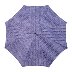 Knitted Wool Lilac Golf Umbrellas