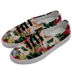 Little Girl Victorian Collage Men s Classic Low Top Sneakers by snowwhitegirl