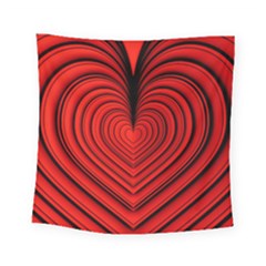 Ruby s Love Design Square Tapestry (small) by ThePeasantsDesigns