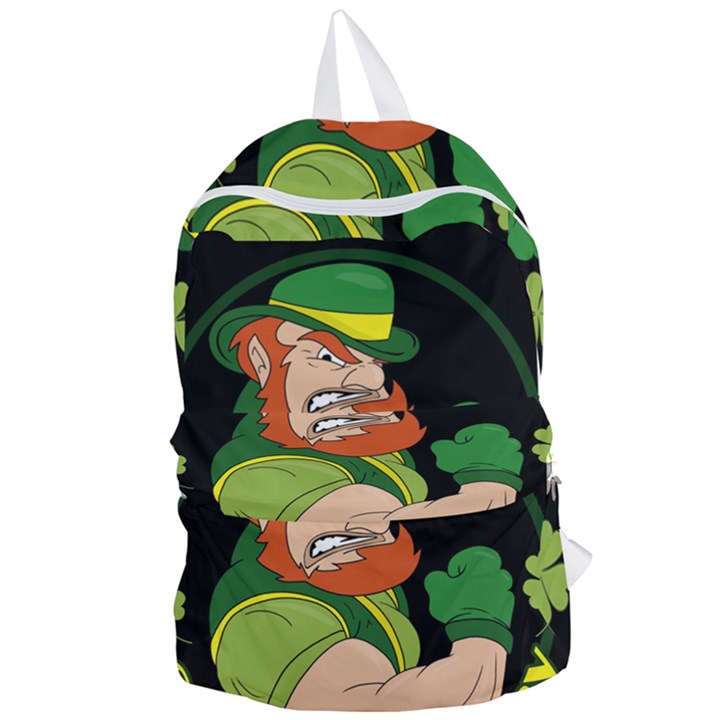 St. Patricks day Foldable Lightweight Backpack