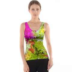 Colored Plants Photo Tank Top by dflcprints