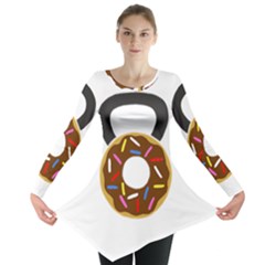 Kettlebelldonut Long Sleeve Tunic  by amfit