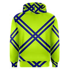 Stripes Angular Diagonal Lime Green Men s Overhead Hoodie