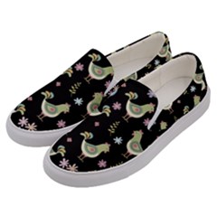 Easter Pattern Men s Canvas Slip Ons by Valentinaart