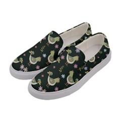 Easter Pattern Women s Canvas Slip Ons by Valentinaart