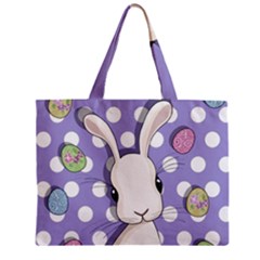Easter Bunny  Zipper Mini Tote Bag by Valentinaart