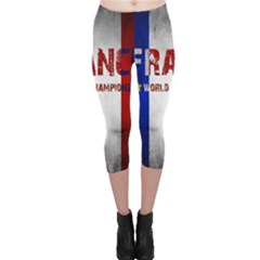 Football World Cup Capri Leggings  by Valentinaart