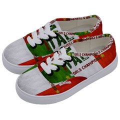 Football World Cup Kids  Classic Low Top Sneakers by Valentinaart