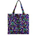 Pattern-10 Zipper Grocery Tote Bag View1