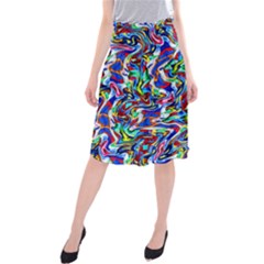 Pattern-10 Midi Beach Skirt