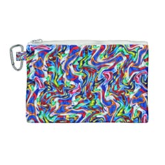 Pattern-10 Canvas Cosmetic Bag (large)