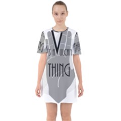 It s A Vulcan Thing Sixties Short Sleeve Mini Dress