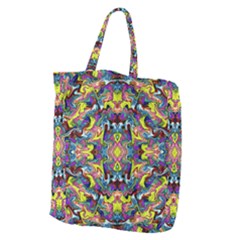 Pattern-12 Giant Grocery Zipper Tote
