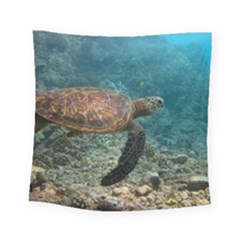 Sea Turtle 3 Square Tapestry (small) by trendistuff