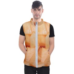 Cantaloupe Men s Puffer Vest by trendistuff