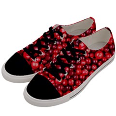 Cranberries 2 Men s Low Top Canvas Sneakers by trendistuff