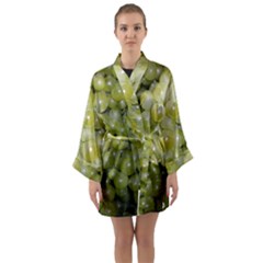 Grapes 5 Long Sleeve Kimono Robe by trendistuff