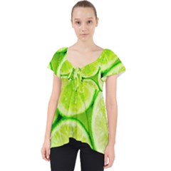 Limes 3 Lace Front Dolly Top by trendistuff